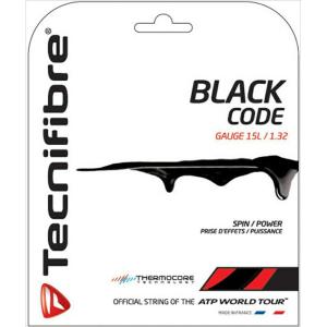 Tecnifibre テクニファイバー 「BLACK CODE ブラックコード  TFG506」硬式テニスストリング ガット｜kpi24