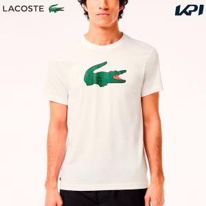 ラコステ LACOSTE テニスウェア メンズ コットンタッチウルトラドライワニロゴグラフィックTシャツ TH7513-99-2D8 2024SS 『即日出荷』の商品画像