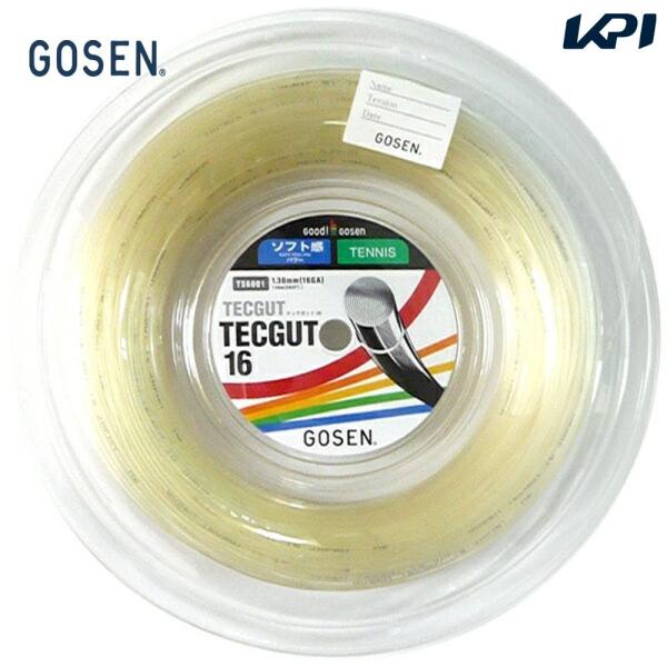 GOSEN ゴーセン 「テックガット16 120mロール」ts6001硬式テニスストリング ガット ...