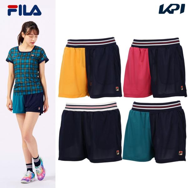 フィラ テニスウェア レディース ショートパンツ VL2656 2023SS FILA