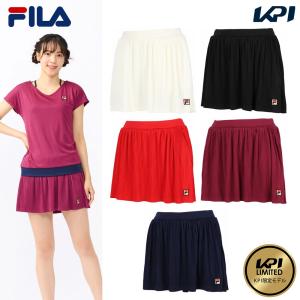 フィラ FILA テニスウェア レディース スコート KPI限定コラボモデル VL2762 2023FW 『即日出荷』の商品画像