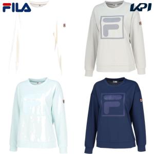 フィラ FILA テニスウェア レディース   トレーナー VL2813 2024SS