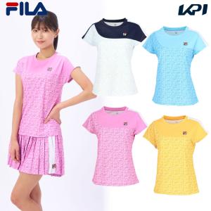 FILA（フィラ） テニスウェア レディース ゲームシャツ VL7507 2023SS
