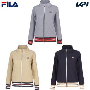 フィラ FILA テニスウェア レディース   トラックジャケット VL2853 2024SS｜kpi24