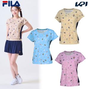 FILA（フィラ） テニスウェア レディース 総柄スコート VL2582 2023SS