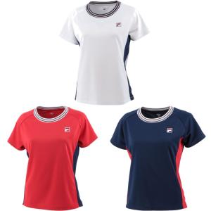 FILA（フィラ） テニスウェア レディース ポロシャツ EL0032 2025SS