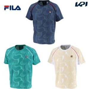 フィラ FILA テニスウェア メンズ ゲームシャツ VM5434 2019FW 『即日出荷』｜kpi24