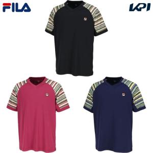 フィラ FILA テニスウェア メンズ ゲームシャツ VM5620 2023FW｜kpi24