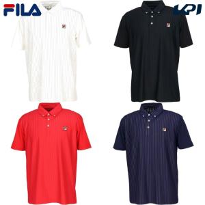 フィラ FILA テニスウェア メンズ ポロシャツ VM5628 2023FW｜kpi24