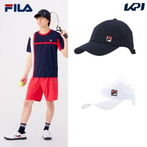 フィラ FILA テニスキャップ・バイザー ユニセックス  ユニキャップ VM9748 2022SS｜kpi24