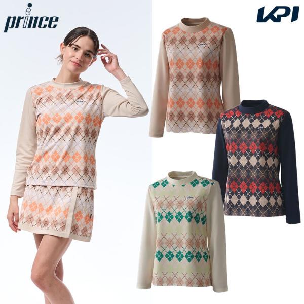 プリンス Prince テニスウェア レディース   ロングスリーブシャツ WF5077 2025F...