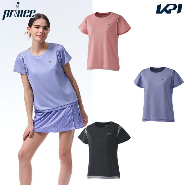 プリンス Prince テニスウェア レディース   ゲームシャツ WF5096 2025FW