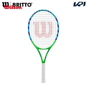 「ガット張り上げ済み」ウイルソン Wilson テニスジュニアラケット ジュニア BRITTO 25 ブリッド25 ロメロ・ブリットモデル WR071610H 『即日出荷』｜kpi24