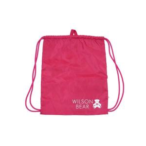 ウイルソン Wilson テニスバッグ・バドミントンバッグ・ケース  ONE BEAR CINCH BAG PINK ナップサック WR8008503001『即日出荷』｜kpi24