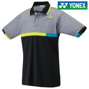 ヨネックス YONEX テニスウェア ユニセックス ユニポロシャツ 10252-007 2018SS 夏用 冷感