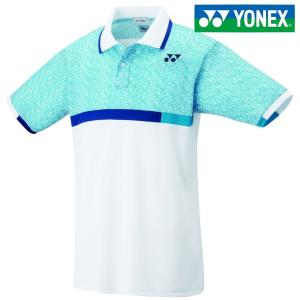 ヨネックス YONEX テニスウェア ユニセックス ユニポロシャツ 10252-011    夏用 冷感