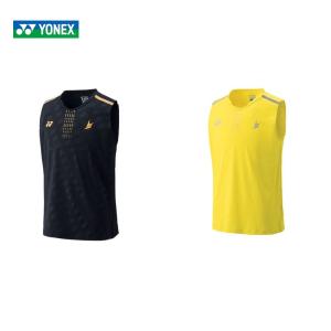 ヨネックス YONEX バドミントンウェア メンズ ゲームシャツ ノースリーブ  10323 2019FW 夏用 冷感