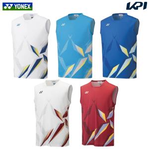 ヨネックス YONEX ソフトテニスウェア メンズ メンズゲームシャツ ノースリーブ  10408 2021SS  『即日出荷』