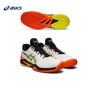 アシックス asics テニスシューズ メンズ COURT FF 2 OC オムニ・クレーコート用 1041A084-100｜kpi