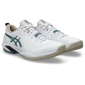 アシックス asics テニスシューズ ユニセックス PRESTIGE NEO プレステージネオ OC WIDE ワイド オムニ・クレーコート用 1043A029-101