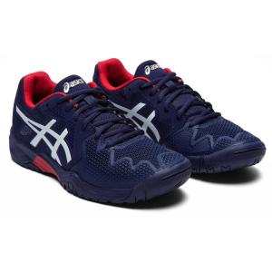 アシックス asics テニスシューズ ジュニア GEL-RESOLUTION 8 ゲルレゾリューション8 GS オールコート用 1044A018-400 『即日出荷』｜kpi