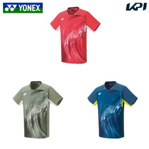 ヨネックス YONEX テニスウェア メンズ   ゲームシャツ フィットスタイル  10568 2024SS｜kpi