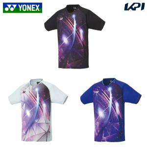 ヨネックス YONEX テニスウェア メンズ   ゲームシャツ フィットスタイル  10611 2024SS｜kpi