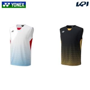 ヨネックス YONEX テニスウェア メンズ   ゲームシャツ ノースリーブ  10616 2024SS｜kpi