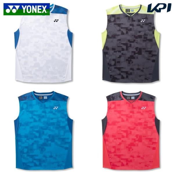 ヨネックス YONEX テニスウェア メンズ   メンズゲームシャツ ノースリーブ  10755 2...