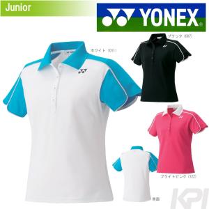 YONEX ヨネックス 「ジュニア ガールズ ポロシャツ」テニスウェア『即日出荷』｜kpi