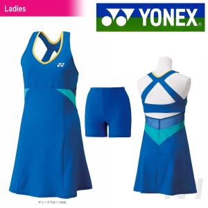 YONEX ヨネックス 「WOMEN レディース ワンピース インナースパッツ付  20343」ウェア「SS」『即日出荷』｜kpi