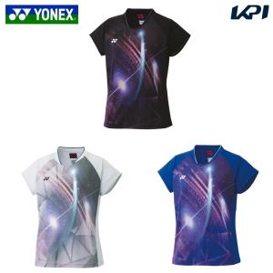 YONEXヨネックス＊2024年モデル マーブルブルーのゲームシャツM YONEX 【メール便可】ヨネックス ユニ ゲームシャツ（フィット