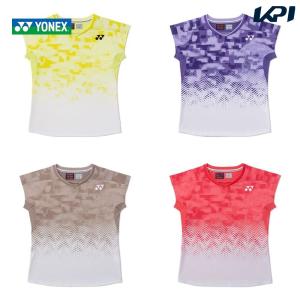 ヨネックス YONEX テニス バドミントン ウェア レディース ウィメンズゲームシャツ フィットシャツ 21002 2026FW 8月下旬発売予定※予約