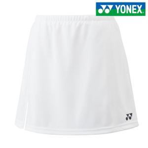 ヨネックス YONEX テニスウェア レディース スカート／インナースパッツ付 26046-011 2018SS｜kpi