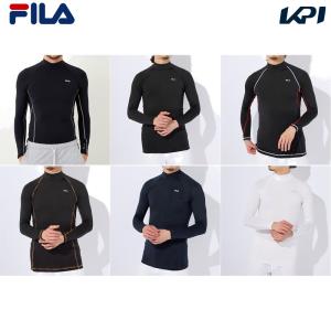 フィラ FILA フィットネスウェア メンズ   ＤＲＹ長袖ハイネックインナー 445111K 2023FW｜kpi