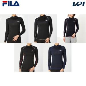 フィラ FILA フィットネスウェア レディース   ＤＲＹ長袖ハイネックインナー 445406K 2023FW｜kpi