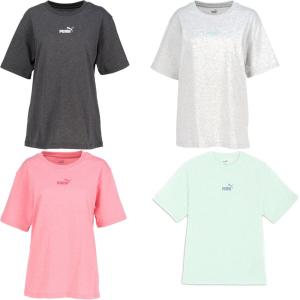 プーマ PUMA マルチSPウェア レディース   ESS+ MX NO1 ロゴ リラックス SS Tシャツ 680747 2024SS｜kpi