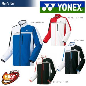 YONEX ヨネックス 「UNI 裏地付きウィンドウォーマーシャツ