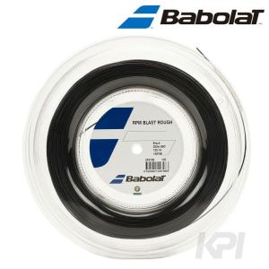 「365日出荷」BabolaT バボラ 「RPM BLAST ROUGH RPM ブラスト ラフ 125/130 200mロール BA243136」硬式テニスストリング ガット  『即日出荷』