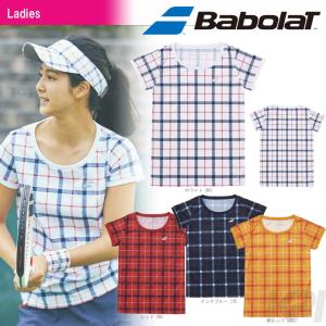 バボラ Babolat 「Women's レディース ショートスリーブシャツ BAB-1783W」テニスウェア「2017FW」『即日出荷』｜kpi