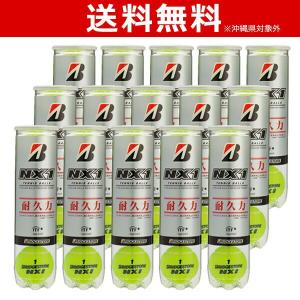 BRIDGESTONE ブリヂストン NX1 エヌエックスワン  4球入 １箱=15缶〔60球〕BBANX1 テニスボール