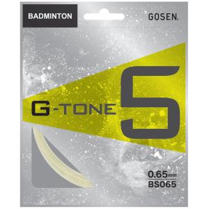 GOSEN ゴーセン 「G-TONE 5 ジートーンファイブ BS065」バドミントンストリング