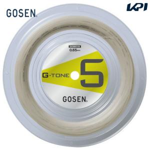 GOSEN ゴーセン 「G-TONE 5 ジートーンファイブ 100mロール BS0651」バドミントンストリング｜kpi