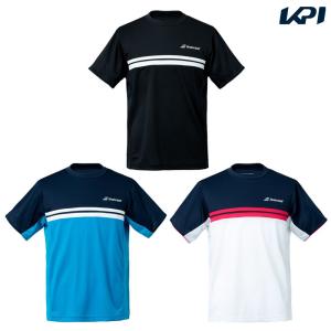 バボラ Babolat テニスウェア メンズ PURE SHORT SLEEVE SHIRT ショートスリーブシャツ BUG1304 2021SS
