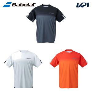 バボラ Babolat テニスウェア ユニセックス   CLUB SHORT SLEEVE SHIRT 半袖Tシャツ BUG1310C-2024 2024SS