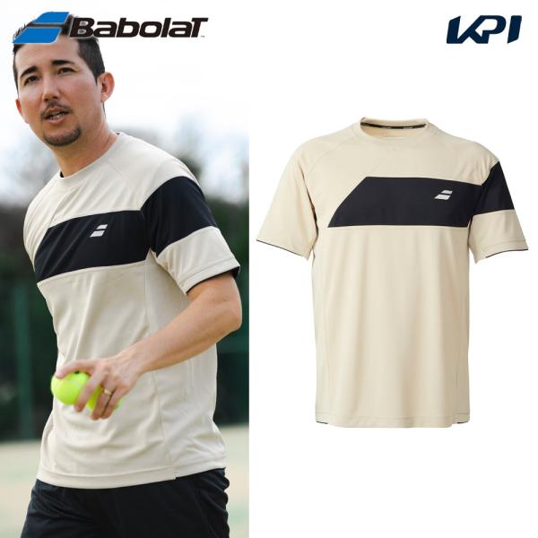 バボラ Babolat テニスウェア ユニセックス   CLUB SHORT SLEEVE SHIR...