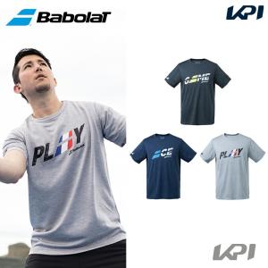 「ポスト投函便で送料無料」バボラ Babolat テニスウェア メンズ PURE SHORT SLEEVE SHIRT ショートスリーブシャツ BUP1553 2021FW｜kpi