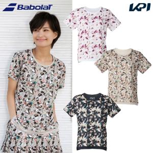 バボラ Babolat テニスウェア レディース PLAY SHORT SLEEVE SHIRT LOOSE FIT ショートスリーブシャツ ルーズフィット ゲームシャツ BWG6323 2026SS