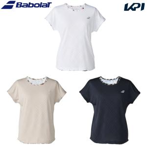バボラ Babolat テニスウェア レディース PLAY SHORT SLEEVE SHIRT LOOSE FIT ショートスリーブシャツ ルーズフィット ゲームシャツ BWG6324 2026SS