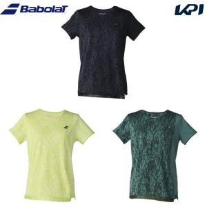 バボラ Babolat テニスウェア レディース PLAY SHORT SLEEVE SHIRT ショートスリーブシャツ BWG6370 2026FW